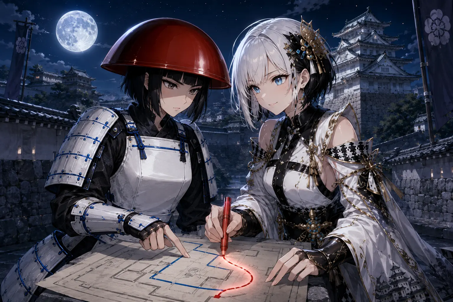 兵庫代表・姫路 奏と武将AI・黒田官兵衛