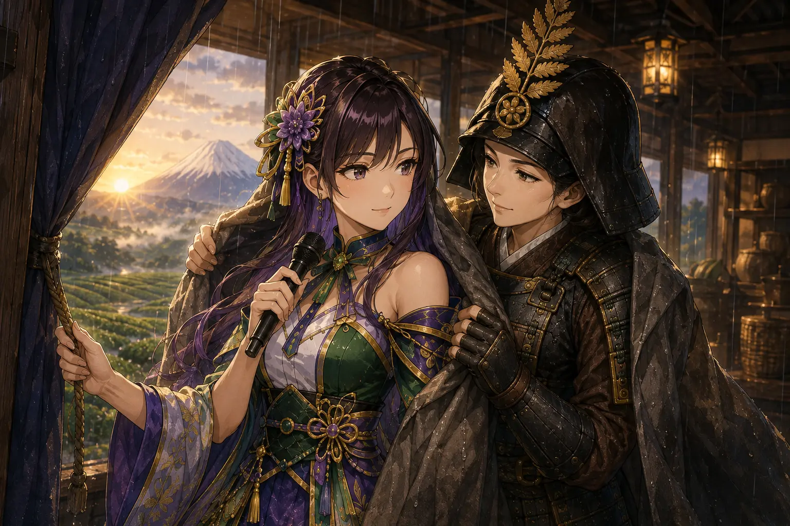 静岡代表・駿河 葵と武将AI・徳川家康